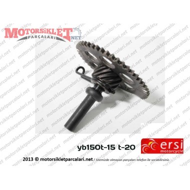 Ersi Motor YB150T-15 T-20 Marş Dişlisi